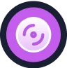 Icon of a music disc